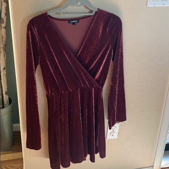 Express Velvet holiday dress - Picture 1 of 1
